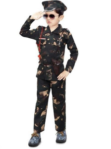 Ghausiya textile Indian Army Kids Costume Wear