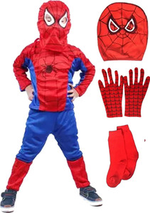 Fany spiderman dress Kids Costume Wear