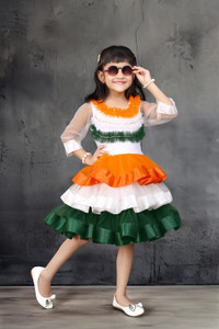 satyamfab TIRANGA Kids Costume Wear