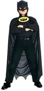 Fancy Steps Batman dress Kids Costume Wear