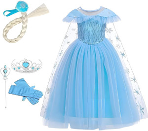 Macare Princess Elsa Kids Costume Wear
