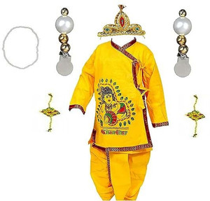 MODERNAZ Krishna dress for kids | baby krishna dress for janmashtami, Kids Costume Wear