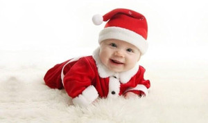 Culture Creation Santa Claus Dress for Christmas Kids Costume Wear