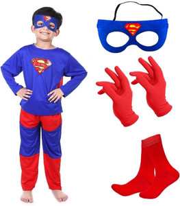 BLUSCAILE Superman dress for Little boys Kids Costume Wear