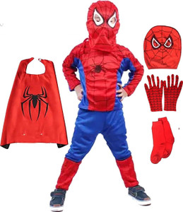 Fany Spiderman Kids Costume Wear