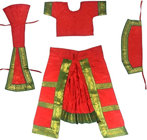 KENIM FASHION Bharatnatyam Classical Dress for Girls| Dance Costume Kids Costume Wear