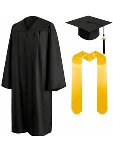 Raj Costumes Graduation Gown & Cap Convocation Ceremony Outfit Kids Costume Wear