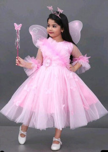Anmol Dress Pari Frock With Set Kids Costume Wear