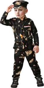 HB Collection INDIAN MILITARY INDIAN ARMY Kids Costume Wear