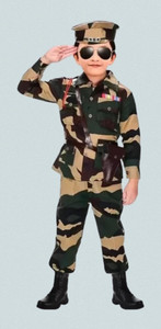 HENATEXTILE Army Kids Costume Wear