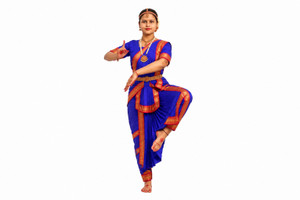 Sanskriti Styles Bharatanatyam Dance Costume Set Kids Costume Wear