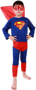 Aditya Fashion World Superman Kids Costume Wear