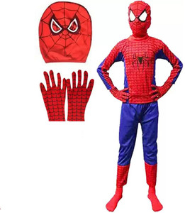 Fancy Steps Spiderman Kids Costume Wear