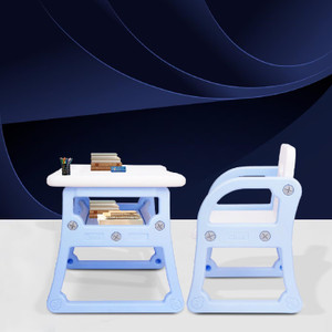Bhella Plastic Multifuntional Desk Plastic Desk Chair