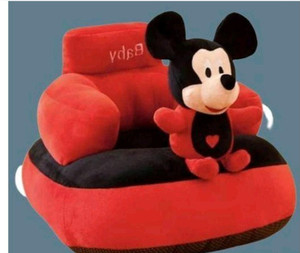 JASIL Sofa For Kids Soft Plush Mickey Cushion Baby Sofa Seat Or Rocking Chair Fabric Sofa