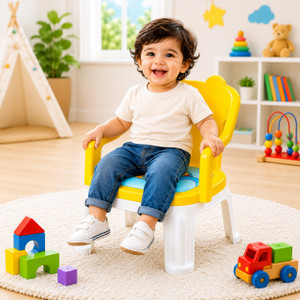 Toyify Toyify kids chair with cushion seating | 1-5 years Plastic Chair