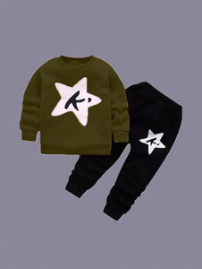 DRUZZEE Boys & Girls Casual T-shirt Pant