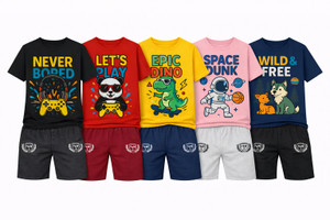CUTE TREND Boys Casual T-shirt Shorts