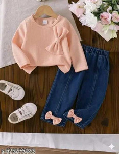 JMDRESS Girls Casual Top Jeans