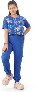 Ninos Dreams Girls Casual Top Track Pants