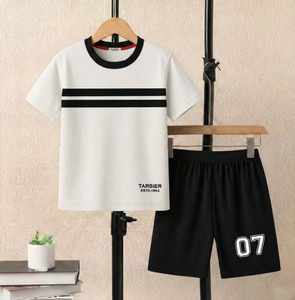 tarsier Boys & Girls Casual T-shirt Shorts