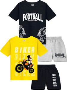 Kuchipoo Boys Casual T-shirt Shorts
