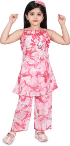 ZARTAJ Girls Party(Festive) Top Pyjama