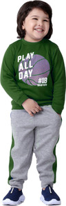 Patche Boys & Girls Casual Sweatshirt Track Pants