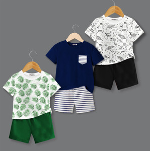 टार्सियर छोटे बच्चे कैज़ुअल टी-शर्ट शॉर्ट्स