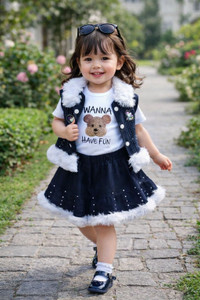 MHABIBA Girls Casual Dress Jacket