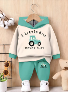 ELPIXIE FASHION Baby Boys & Baby Girls Casual T-shirt Track Pants