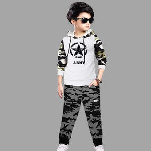 LILBITS Boys Casual T-shirt Track Pants
