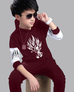 FastColors Boys Casual T-shirt Track Pants