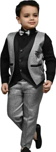 Paryushnam Boys Party(Festive) Dress Waistcoat, Shirt, Pant