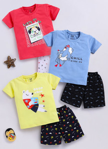 TOONYPORT Boys Casual T-shirt Shorts