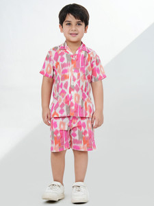 AJ Dezines Boys Casual Shirt Shorts
