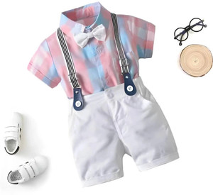 ULTRINA Baby Boys Party(Festive) Shirt Shorts