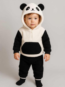 AMR FASHION Baby Boys & Baby Girls Party(Festive) Sweatshirt Sweatpant
