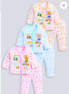 KIDS PARYANIS Baby Boys & Baby Girls Casual T-shirt Pyjama