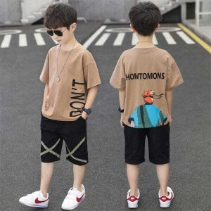 Viskri Boys Casual T-shirt Shorts