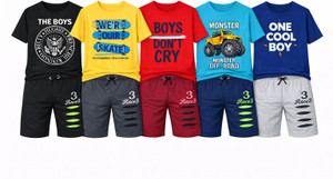 CUTE TREND Boys Casual T-shirt Shorts