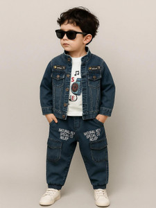 JILANI TRADERS Boys Casual Jacket Jeans