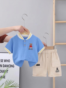 HAMPU Baby Boys & Baby Girls Casual T-shirt Pant