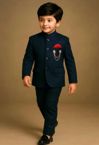 Paryushnam Boys Party(Festive) Coat Pant
