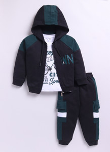 carrydreams Boys Casual Jacket T-shirt, Trouser