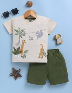 टूनीपोर्ट लड़के कैज़ुअल टी-शर्ट शॉर्ट्स