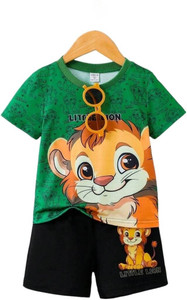 KEESOR Boys Casual T-shirt Shorts