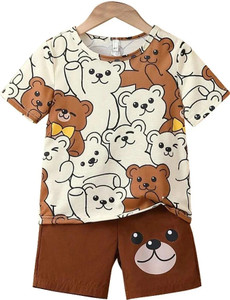 KEESOR Boys Casual T-shirt Shorts