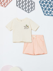 MAX Baby Girls Casual Top Shorts