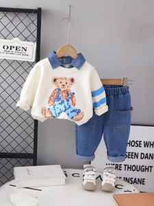 Googogaaga Baby Boys Casual Sweatshirt Trouser